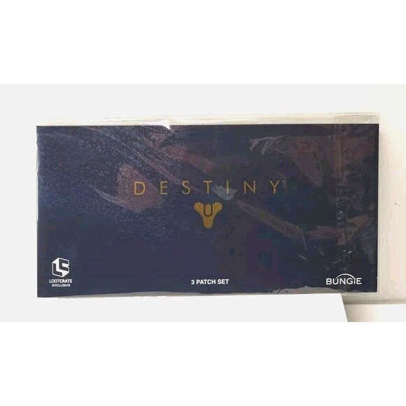 Destiny - 3 Patch Set - Loot Crate Exclusive - NEW SEALED - Picture 1 of 5